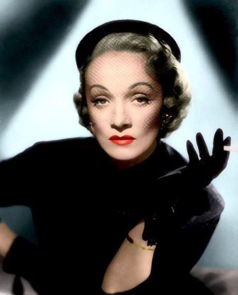 1. Marlene Dietrich